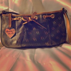 Black Dooney & Bourke Bag (colorful logos)